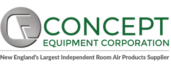 Concept AC | New England's Largest Independent Supplier of Room AC's | Concept Equipment Corporation